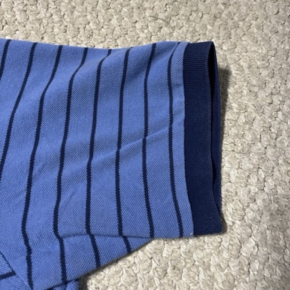 Brooks Brothers Performance Polo Shirt Striped Multicolor Slim Fit Size Medium - Picture 6 of 12